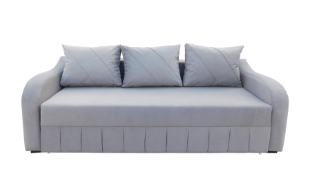 MOBILIER TAPITAT - Canapea extensibila Luna Gri