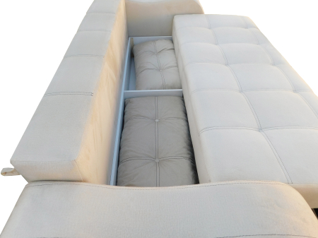 Canapea extensibila Laura Crem [3]