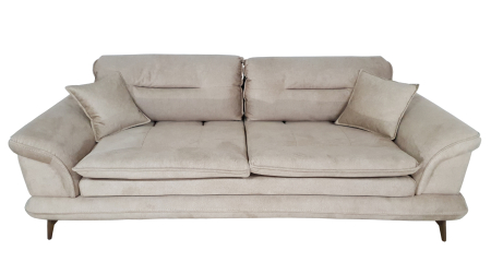 Set canapea cu fotolii model 2 Crem [2]