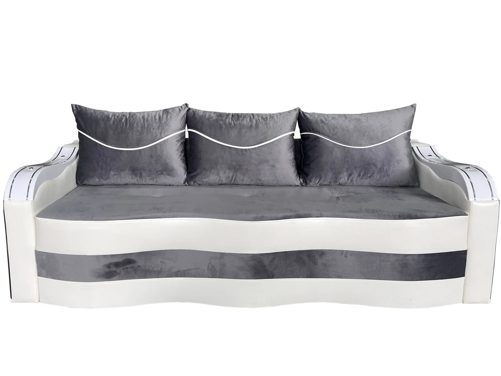 Canapele - Canapea Extensibila Simona, 225x74x100 Cm