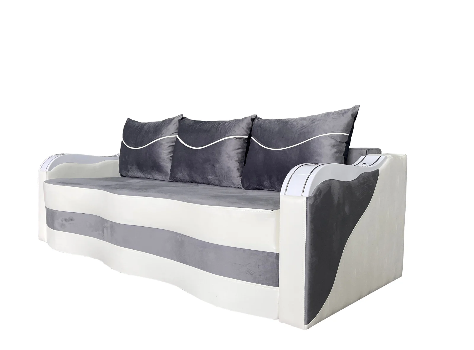 Canapea Extensibila Simona, 225x74x100 Cm [2]
