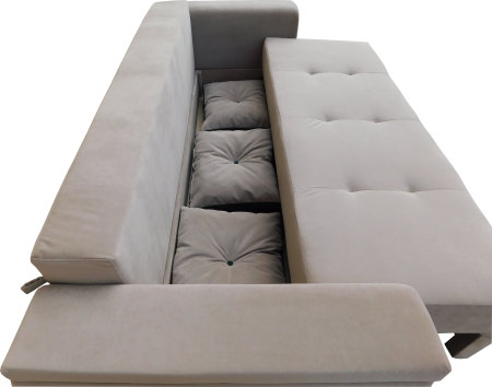 Canapea extensibila Amalia Crem [3]