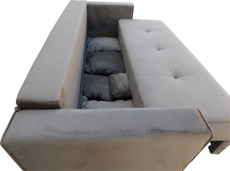 Canapea Maya Gri Deschis [3]