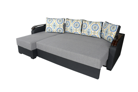 Coltar extensibil Lory Gri/Gri inchis [3]