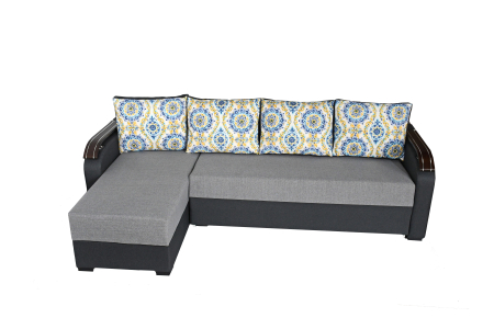 Coltar extensibil Lory Gri/Gri inchis [1]