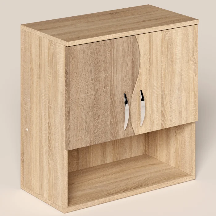 Dulapuri - Corp superior PAULA , 60x30x60cm, sonoma / trufe