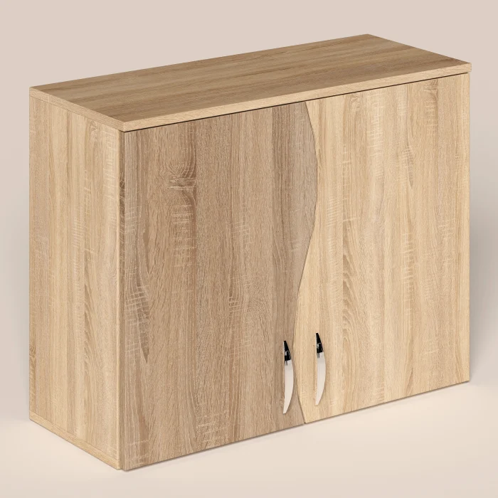 Dulapuri - Corp superior PAULA , 80x30x60cm, sonoma / trufe