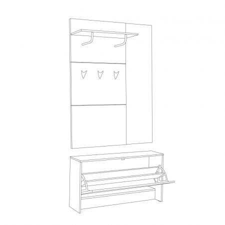 Cuier Light 0842 stejar craft [4]