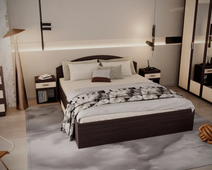 Dormitor Valy Wenge+Mesteacan [2]