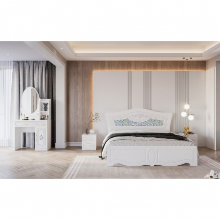 Dormitor ZQB-810, 4 USI, Alb [3]