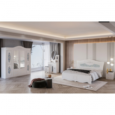 Produse - Dormitor ZQB-810, 4 USI, Alb
