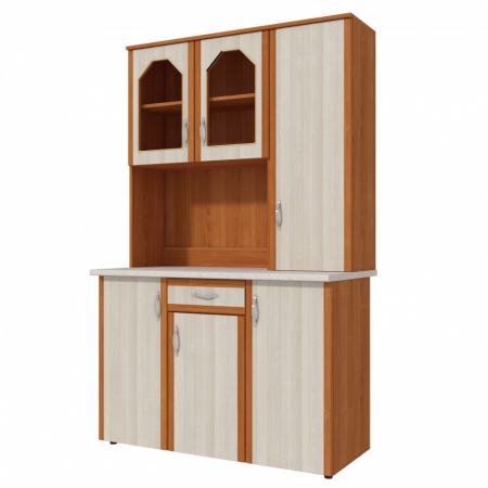 Dulap 120 pal, 121x33/60x197cm cires+mesteacan [3]