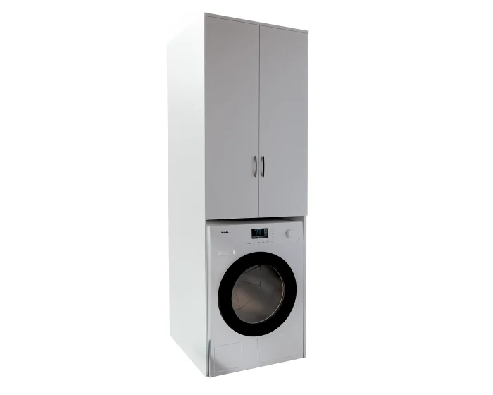 Dulap MS 2U, 65x60x199 cm, Alb [4]