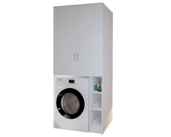 Dulap MS, 85x60X199 cm, alb [3]