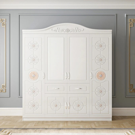 MOBILIER DORMITOR - Dulap ZQE 021 MDF - 6U+2S, 200x200x50 cm