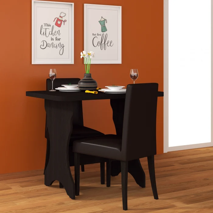 Mese - Masa bucatarie KC-2 UA Wenge 90x60x73 cm