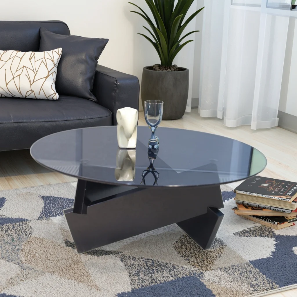 Masute - Masuta cafea Glass 4 Sticla+mdf 70x70x31cm