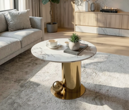 MIC MOBILIER - Masuta Cafea Nore 60x50h cm Gold