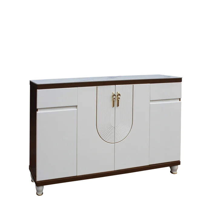 Pantofar MDF Linea crem deschis 160x33x99 cm [1]