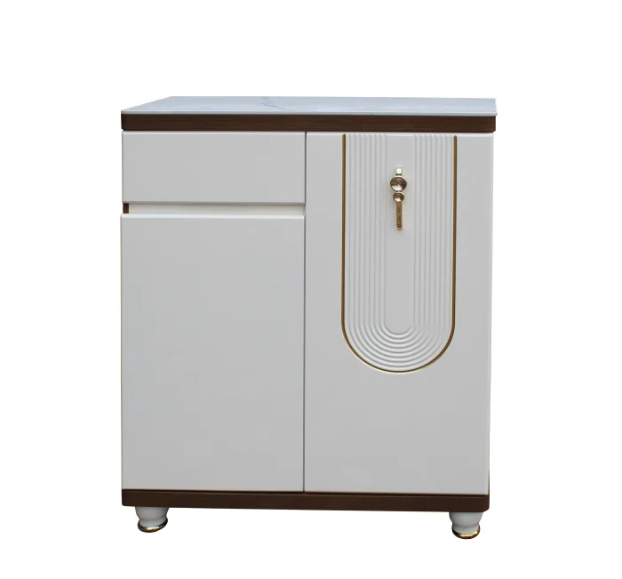 Pantofare - Pantofar MDF Linea crem deschis 80x33x99 cm