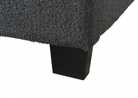 Pat tapitat Comfort 1 cu LED 140x200 culoare Gri [4]
