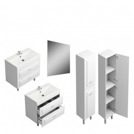 Set Baie Fernand 800 Alb 3 unitati [0]