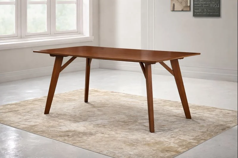 Set Masa extensibila + 4 Scaune Wood 1 LUX 1200x1200mm [1]