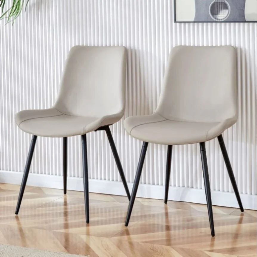 Scaune - Scaun masa dining piele eco,crem 52*82*45
