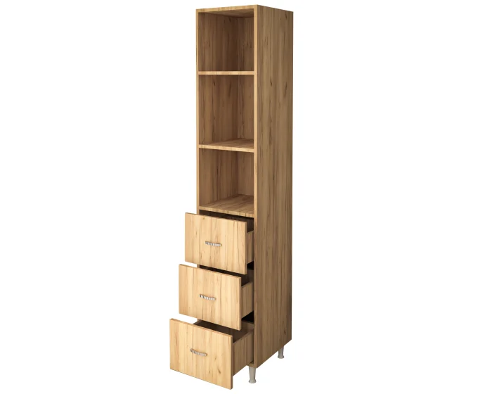 Soldat 35 1U/3S, 35x35x180 cm, stejar k003 [3]
