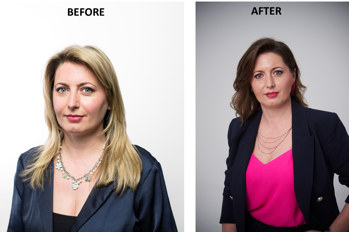 Cum îți influențează Analiza Cromatică brandingul personal: Studiu de caz „Before & After”