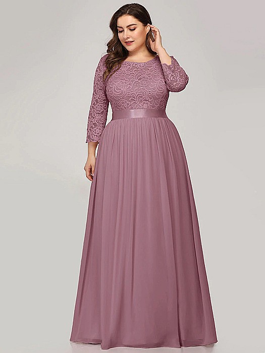 Rochii Ilona Orchid Plus Size [3]