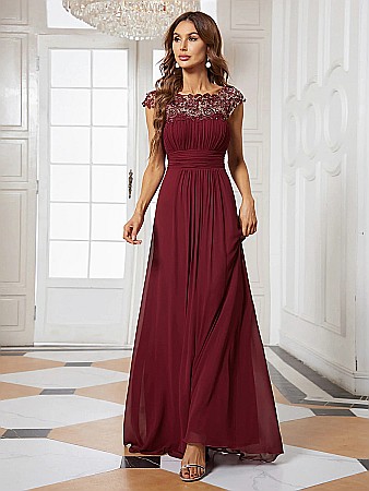 Rochii Iulia Burgundy [2]