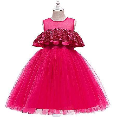 Rochii fără mâneci - Rochia Aura (Fucsia) – Descoperă strălucirea!