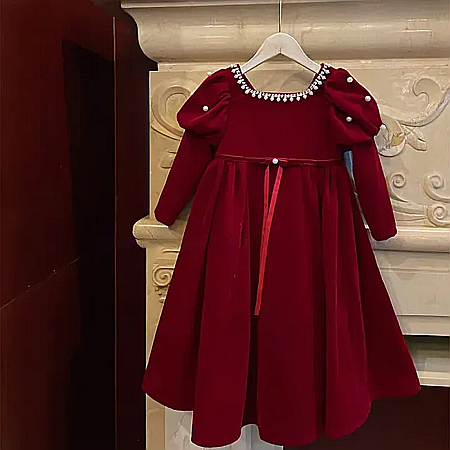 Rochita Craciunita cu perle [0]