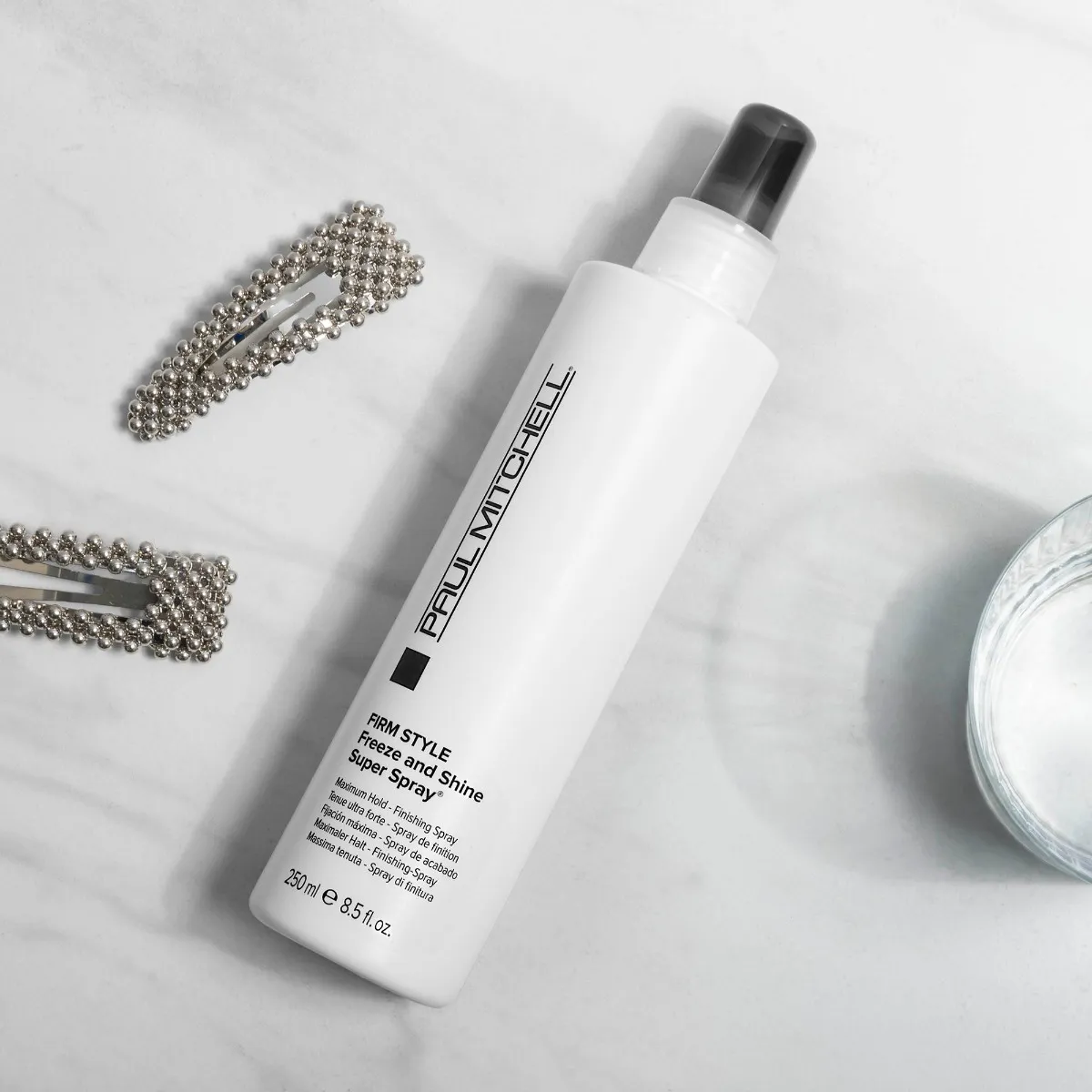 FREEZE AND SHINE SUPER SPRAY 80% VOC, FIXATIV CU FIXARE MAXIMA SI LUCIU 250ml [2]