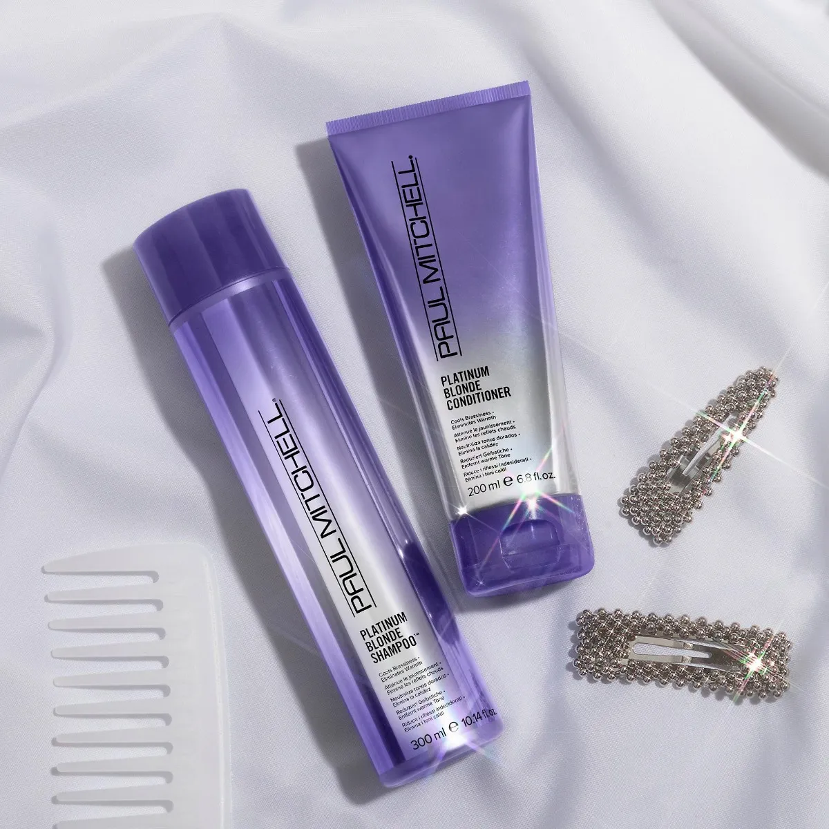 PLATINUM BLONDE CONDITIONER, BALSAM HIDRATANT CU EFECT ANTI-INGALBENIRE - 200ml [4]