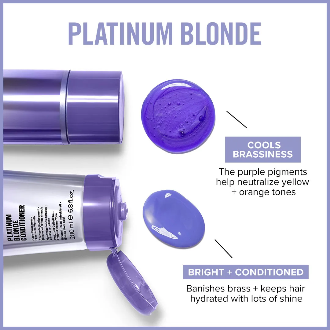 PLATINUM BLONDE CONDITIONER, BALSAM HIDRATANT CU EFECT ANTI-INGALBENIRE - 200ml [3]