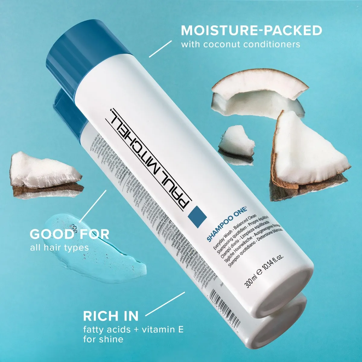 SHAMPOO ONE, SAMPON CURATARE ZILNICA 300ml [2]