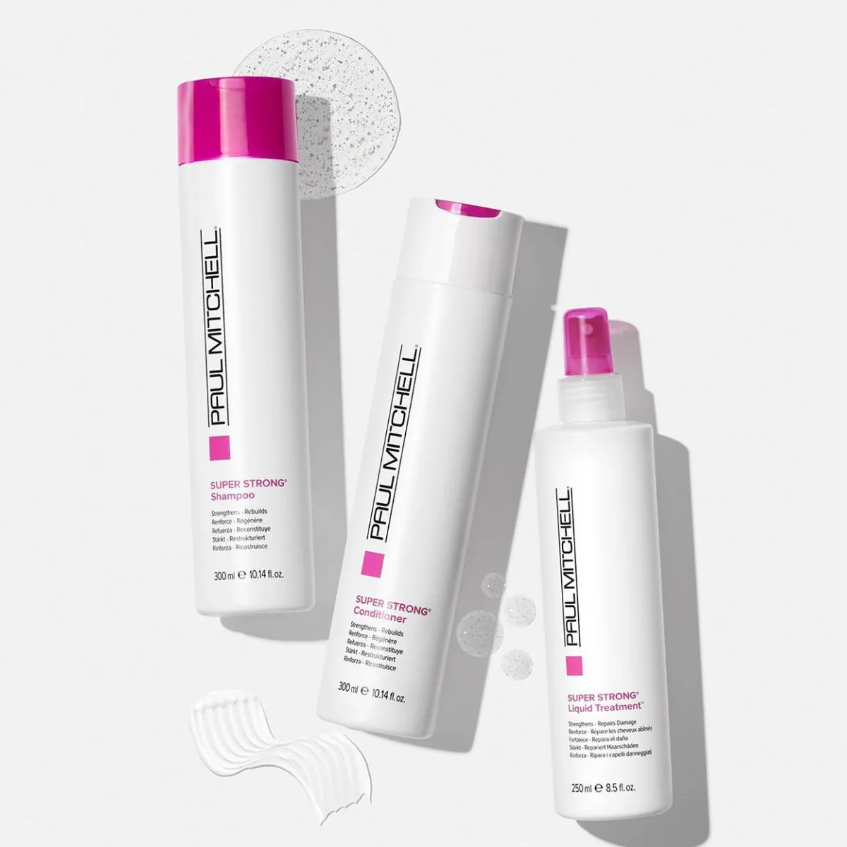 SUPER STRONG CONDITIONER, BALSAM CE REFACE STRUCTURA INTERNA A PARULUI DEGRADAT - 300ml [3]