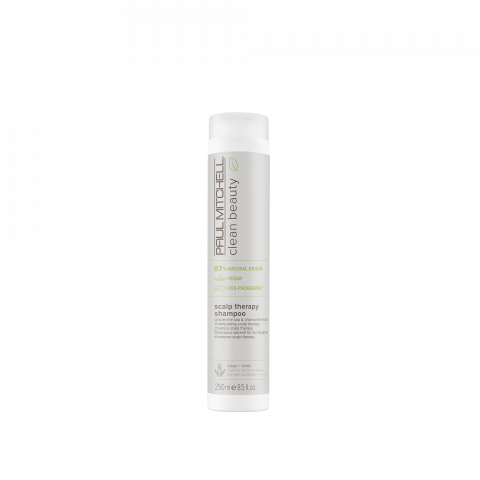 Pentru par gras - CLEAN BEAUTY SCALP THERAPY SHAMPOO, SAMPON NUTRITIV CU MUSETEL PENTRU SCALP ECHILIBRAT  250 ML