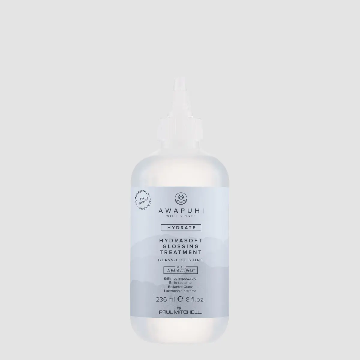 Tratamente și măști profesionale - HYDRASOFT GLOSSING TREATMENT, TRATAMENT DE STRALUCIRE MAXIMA IN DOAR 10 MINUTE 236ml