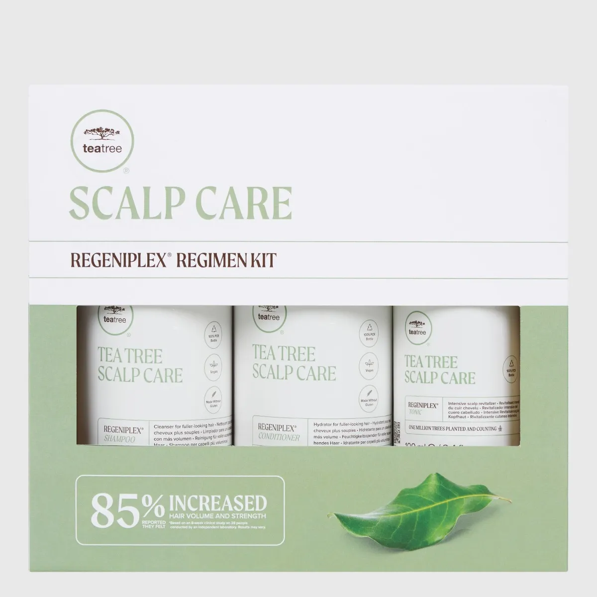 Pentru par cret-ondulat - SCALP CARE REGENIPLEX® REGIMEN KIT (Kit produse sampon,balsam si tonic pentru volum si fortificare par)
