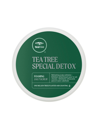 Game - TEA TREE SPECIAL DETOX FOAMING SALT SCRUB 184GR, EXFOLIANT PENTRU SCALP