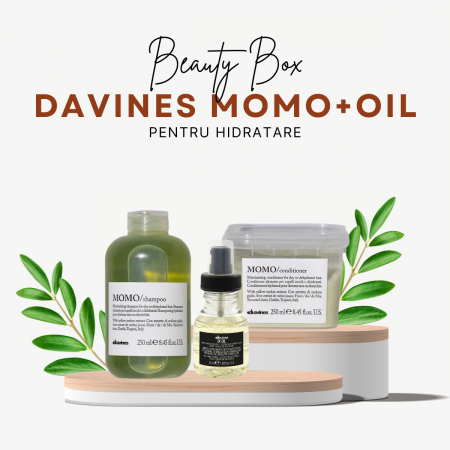 Pachet Hidratare - Beauty Box Davines Momo + Oil