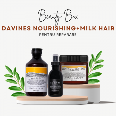 Pachete - Beauty Box Davines Nourishing + Milk Hair