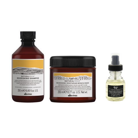 Pachete - Beauty Box Davines Nourishing + Oil