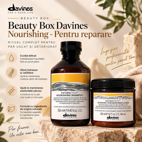 Pachet Reparare - Beauty Box Davines  Nourishing