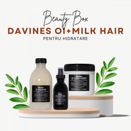Pachete - Beauty Box  Davines OI + Milk Hair