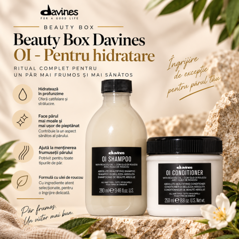 Pachet Hidratare - Beauty Box  Davines OI