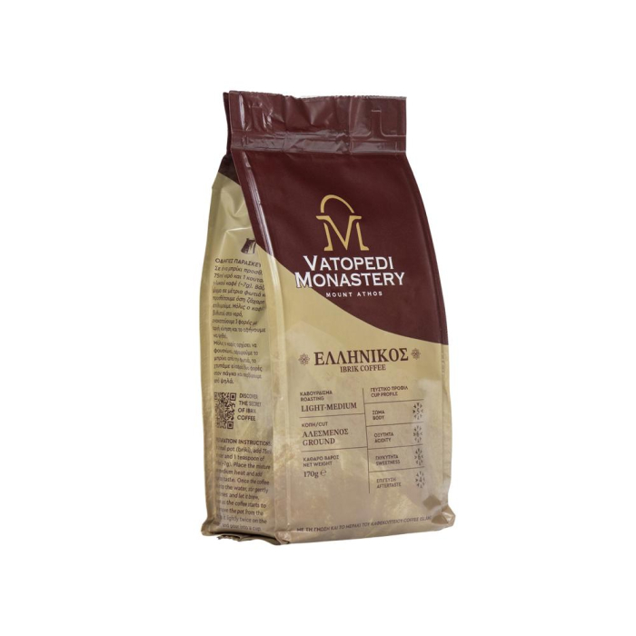 Cafea Macinata Pentru Ibric, Muntele Athos, Grecia, Prajire Light - Medium - 170 Gr [2]